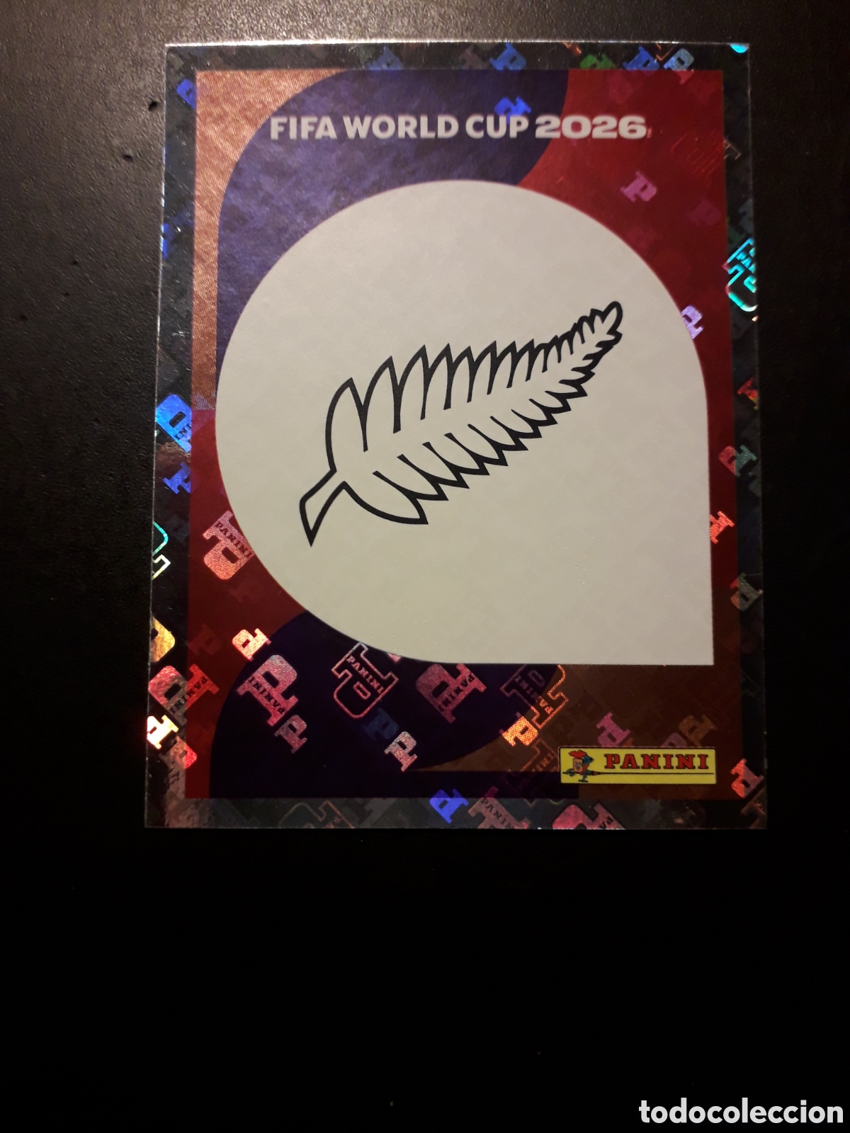 Cromos de F&uacute;tbol: ESCUDO NUEVA ZELANDA NZL 1 MUNDIAL F&Uacute;TBOL 2026 FIFA WORLD CUP PANINI SIN PEGAR PEDIDO M&Iacute;NIMO 3&euro;