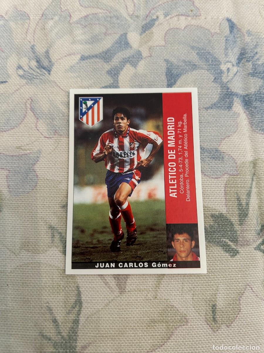 Cromos de F&uacute;tbol: JUAN CARLOS ATLETICO DE MADRID PANINI 95 96 NUEVO COLOCA