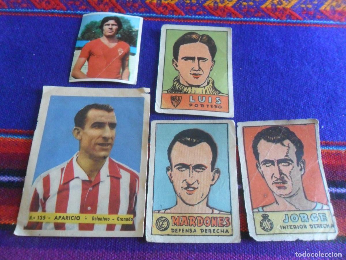 Cromos de F&uacute;tbol: A&Ntilde;OS 40 APARICIO GRANADA 135 CROMOS CULTURA JORGE RCD ESPA&Ntilde;OL MARDONES REAL MADRID LUIS SEVILLA FC