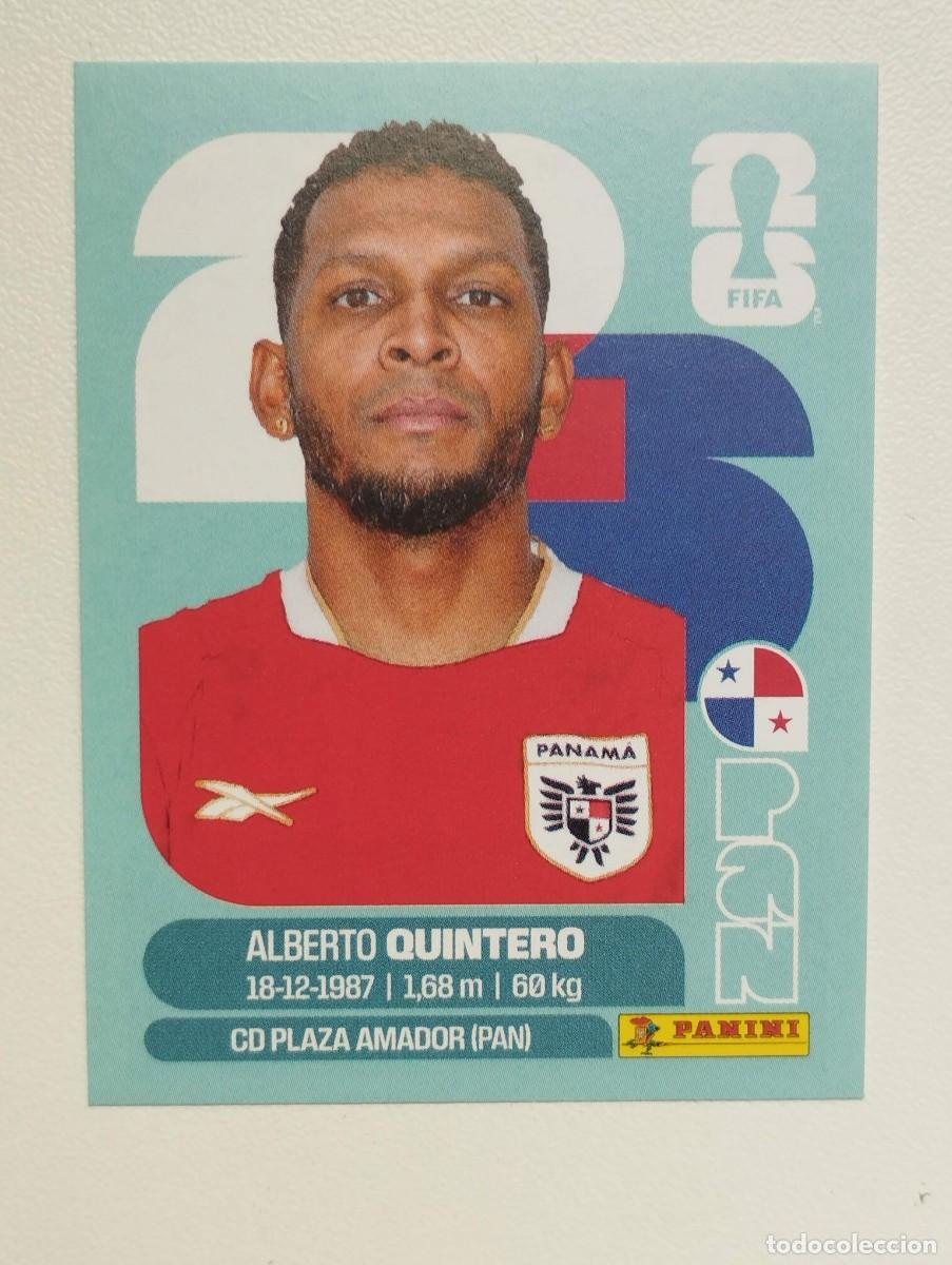 Cromos de F&uacute;tbol: CROMO STICKER WORLD CUP 2026 MUNDIAL 26 PANINI PANAMA PAN20 PAN 20 ALBERTO QUINTERO