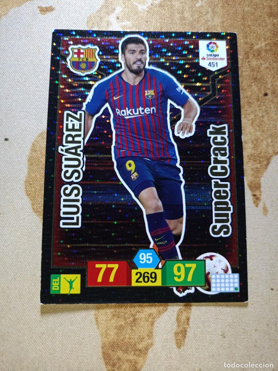 Cromos de F&uacute;tbol: # S&uacute;per Crack 451 LUIS SU&Aacute;REZ Adrenalyn 2018-19
