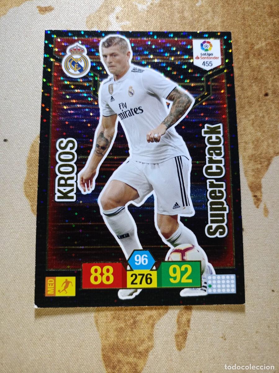 Cromos de F&uacute;tbol: # S&uacute;per Crack 455 KROOS Adrenalyn 2018-19