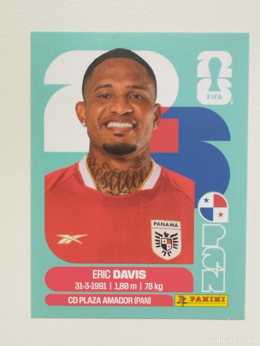 Cromos de F&uacute;tbol: CROMO STICKER WORLD CUP 2026 MUNDIAL 26 PANINI PANAMA PAN7 PAN 7 ERIC DAVIS