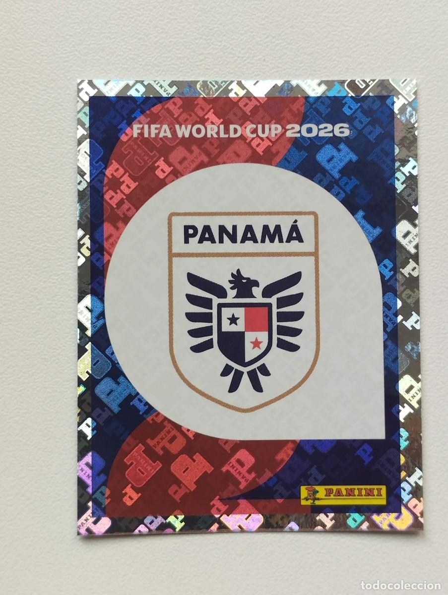 Cromos de F&uacute;tbol: CROMO STICKER WORLD CUP 2026 MUNDIAL 26 PANINI PANAMA PAN1 PAN 1 ESCUDO