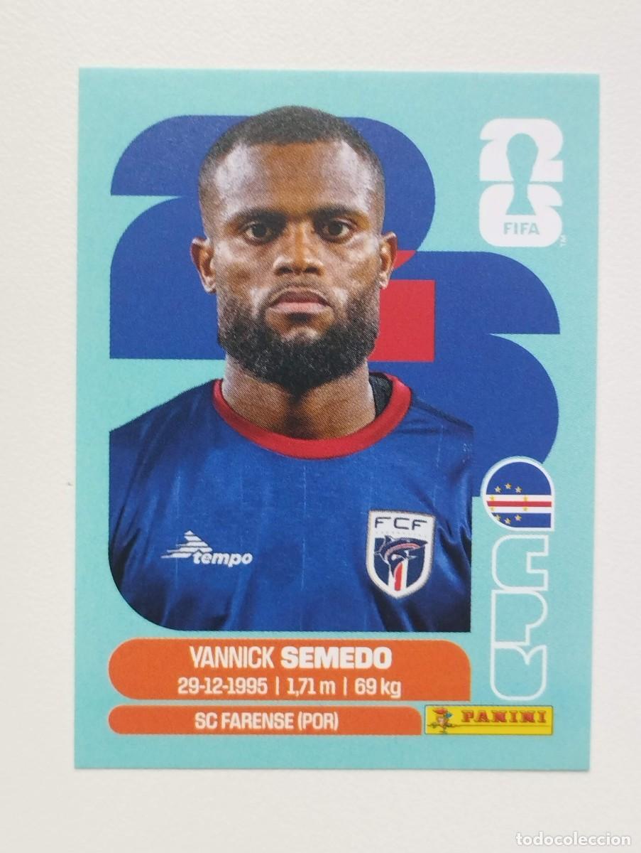Cromos de F&uacute;tbol: CROMO STICKER WORLD CUP 2026 MUNDIAL 26 PANINI CABO VERDE CPV9 CPV 9 YANNICK SEMEDO