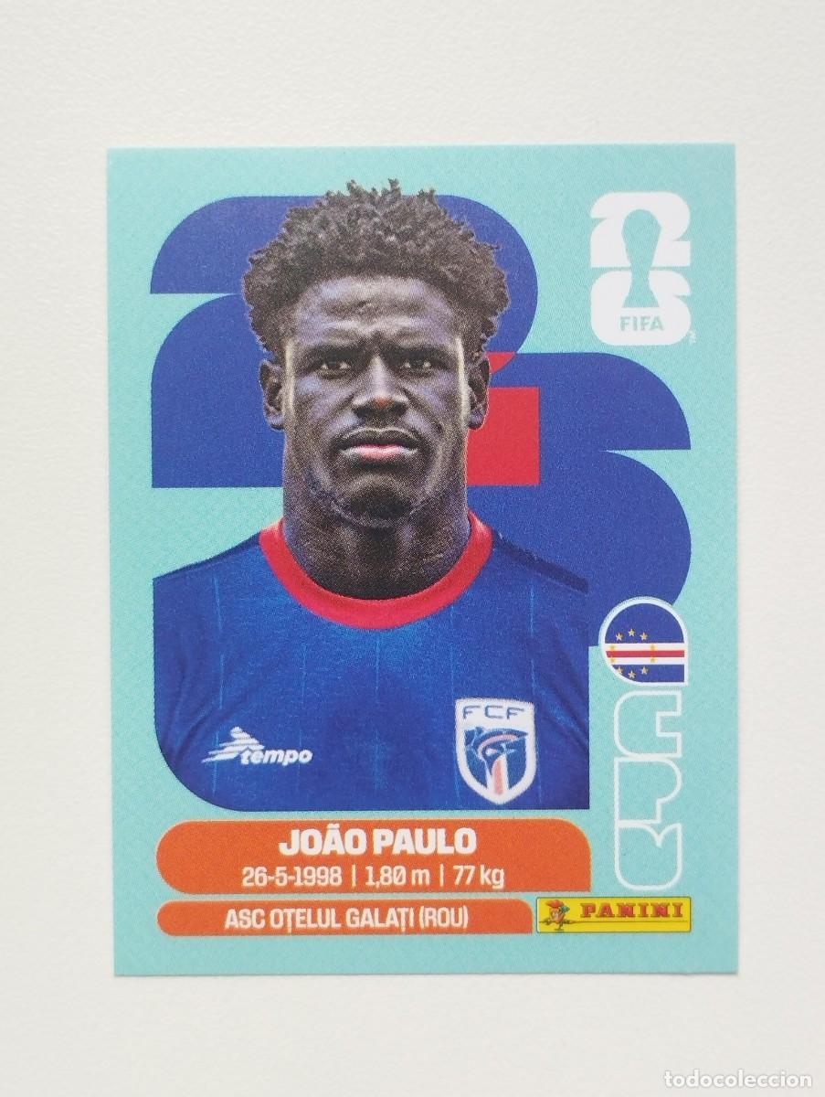 Cromos de F&uacute;tbol: CROMO STICKER WORLD CUP 2026 MUNDIAL 26 PANINI CABO VERDE CPV8 CPV 8 JOAO PAULO