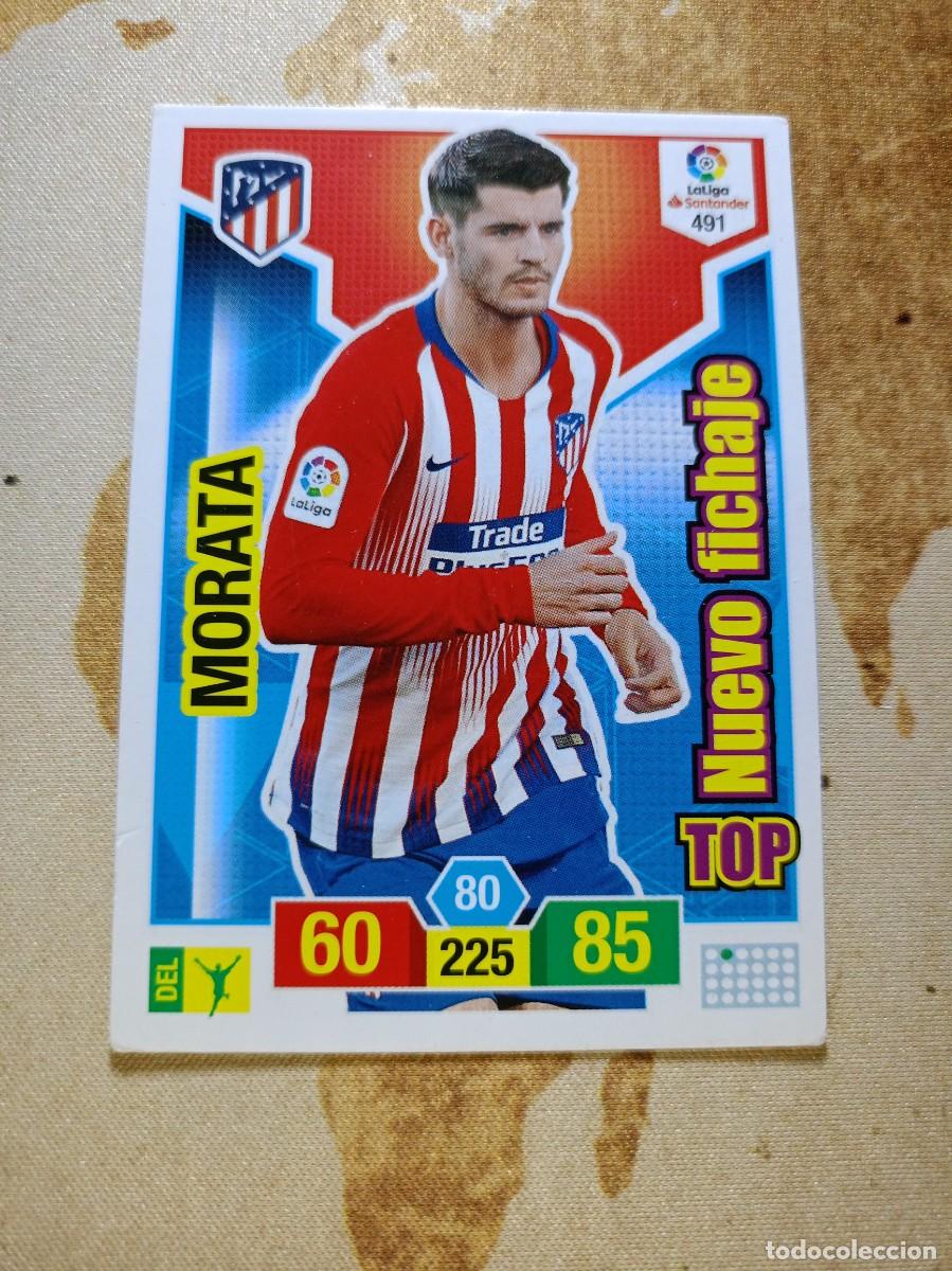 Cromos de F&uacute;tbol: # TOP Nuevo fichaje 491 MORATA Adrenalyn 2018-19