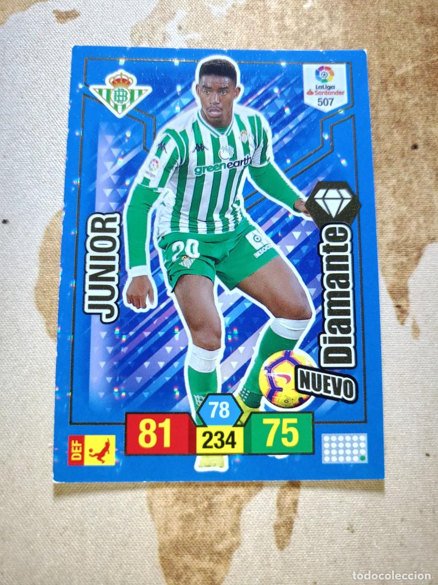 Cromos de F&uacute;tbol: # Diamante 507 JUNIOR Adrenalyn 2018-19