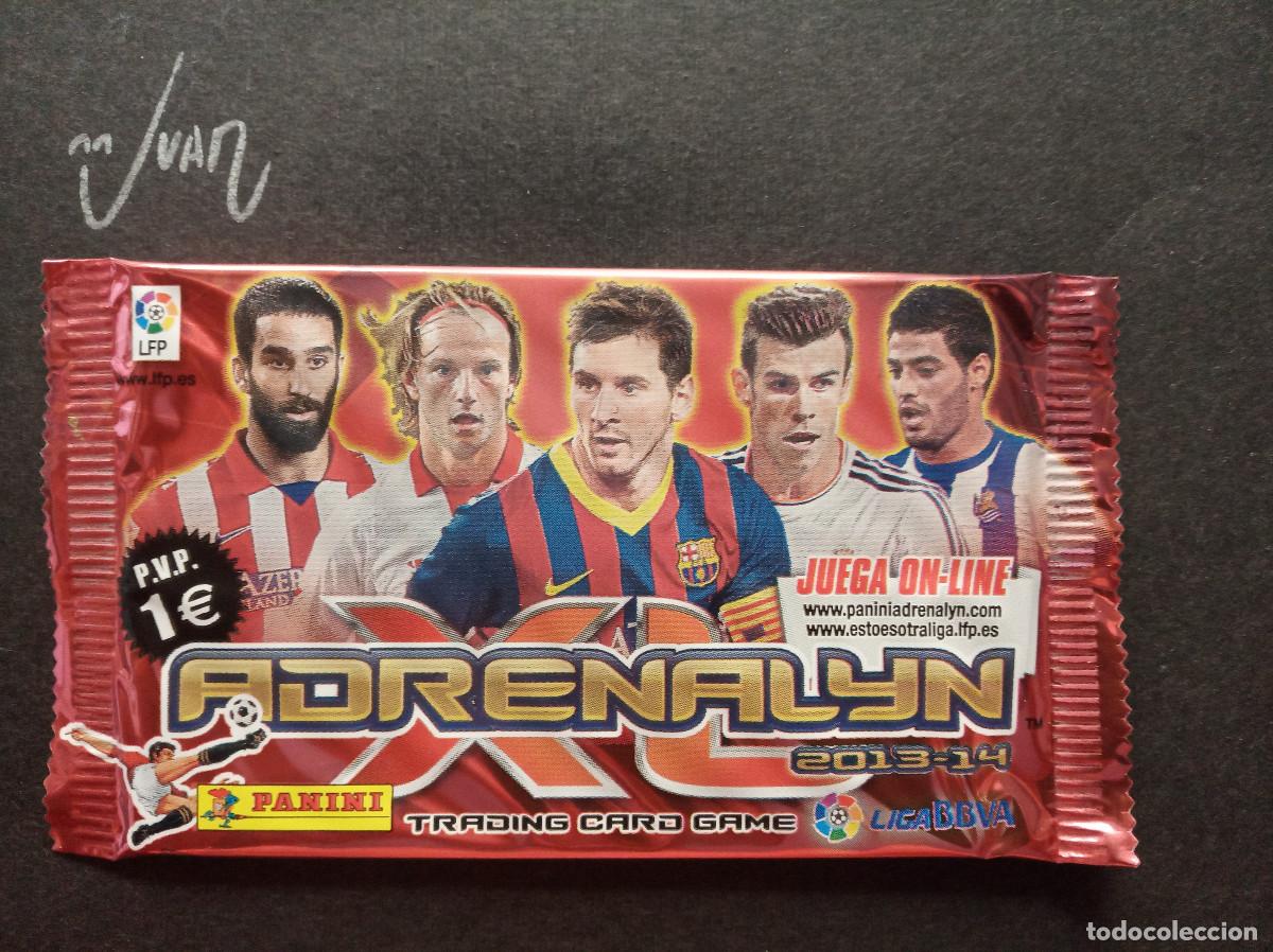 Cromos de F&uacute;tbol: SOBRE SIN ABRIR ADRENALYN XL ⚽ PANINI &reg; 2013 2014 LIGA 13 14 MESSI BARCELONA CRISTIANO RONALDO ?