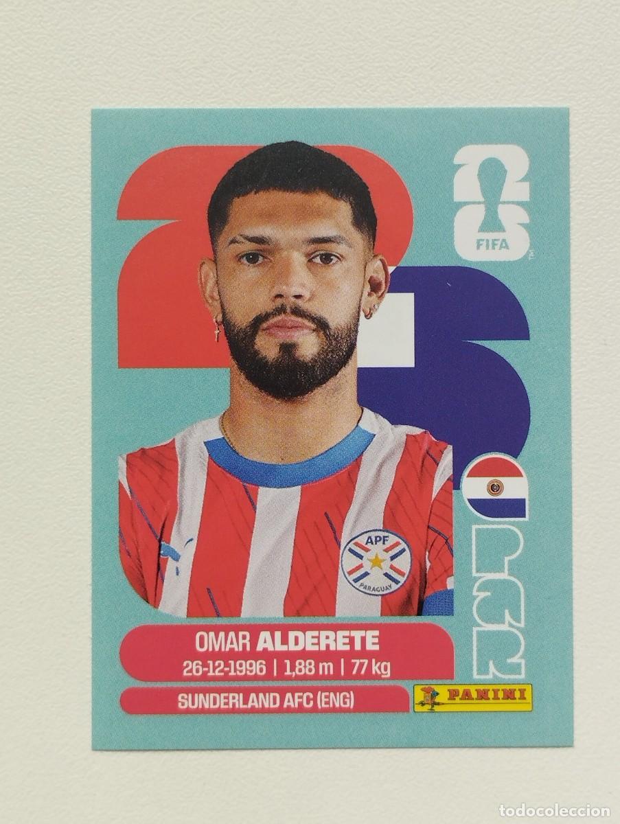 Cromos de F&uacute;tbol: CROMO STICKER WORLD CUP 2026 MUNDIAL 26 PANINI PARAGUAY PAR7 PAR 7 OMAR ALDERETE
