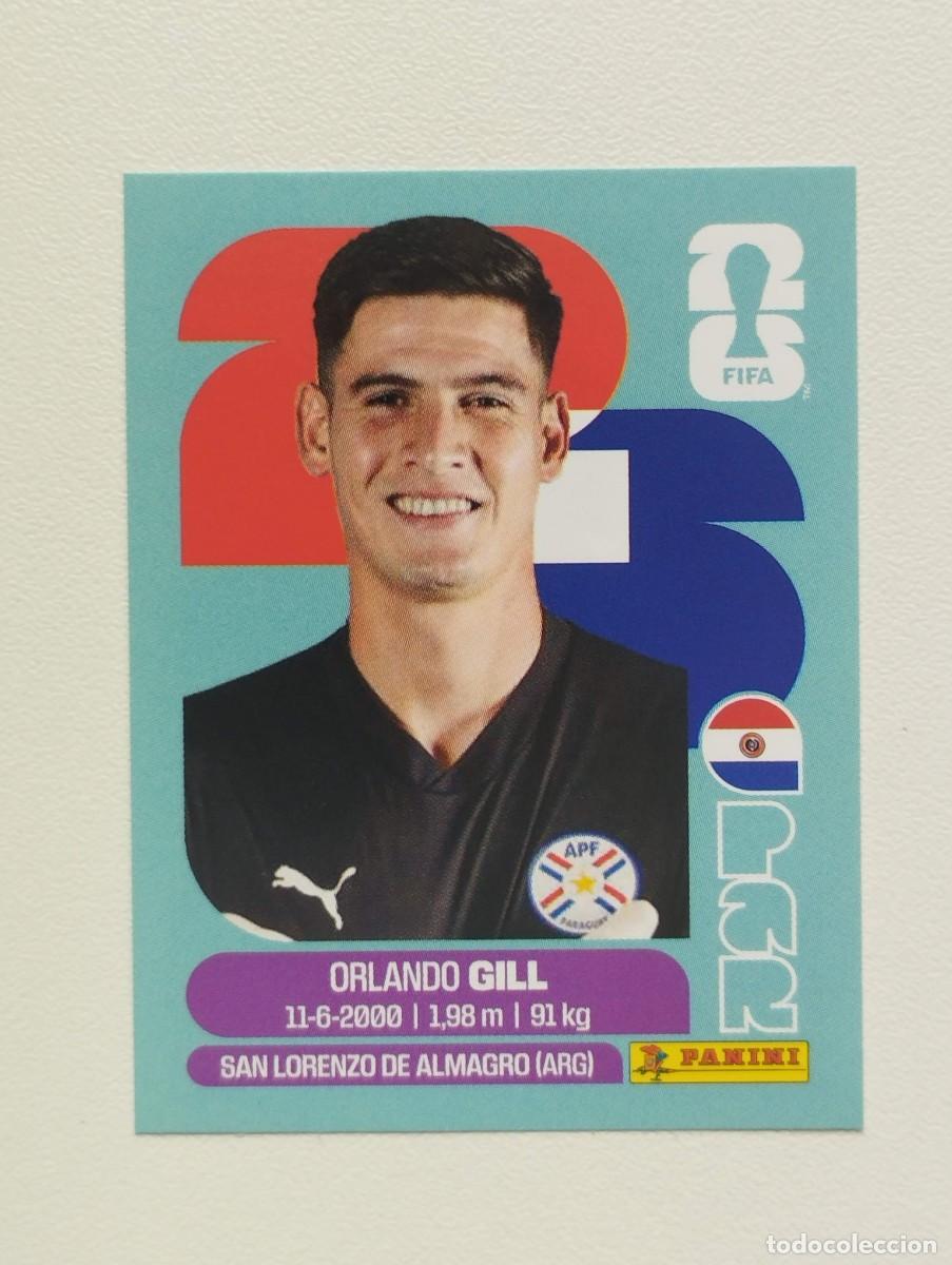 Football Stickers: CROMO STICKER WORLD CUP 2026 MUNDIAL 26 PANINI PARAGUAY PAR3 PAR 3 ORLANDO GILL