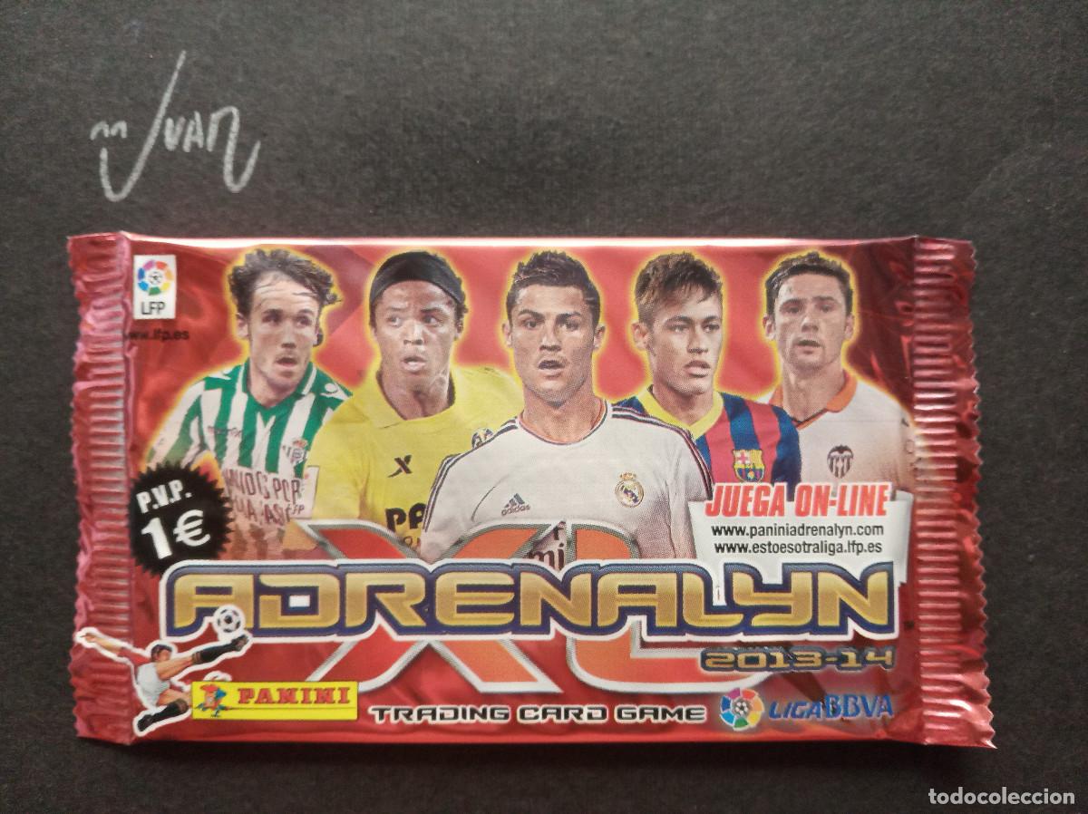 Football Stickers: SOBRE SIN ABRIR ADRENALYN XL ⚽ PANINI &reg; 2013 2014 LIGA 13 14 CRISTIANO RONALDO REAL MADRID MESSI ?