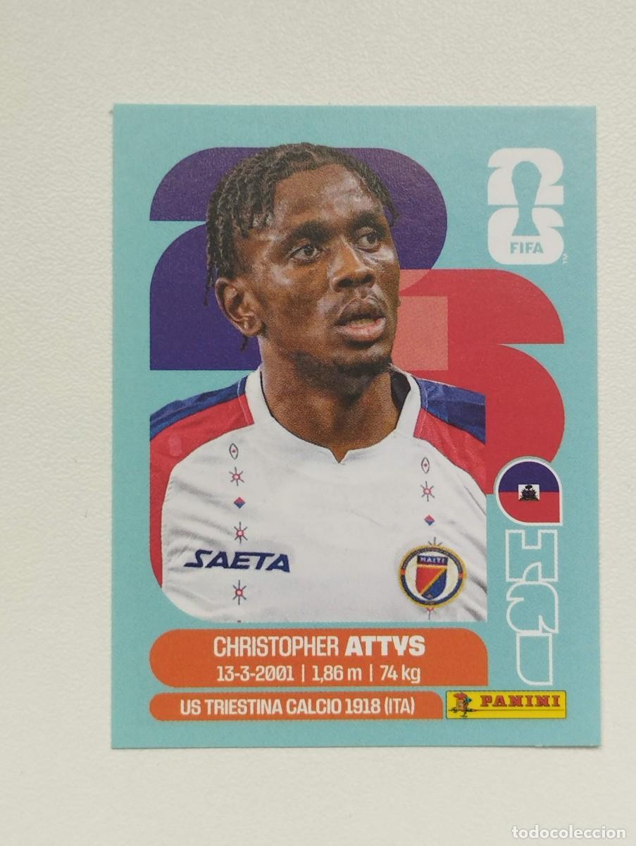 Figurine di Calcio: CROMO STICKER WORLD CUP 2026 MUNDIAL 26 PANINI HAITI DUCKENS HAI14 HAI 14 ATTYS
