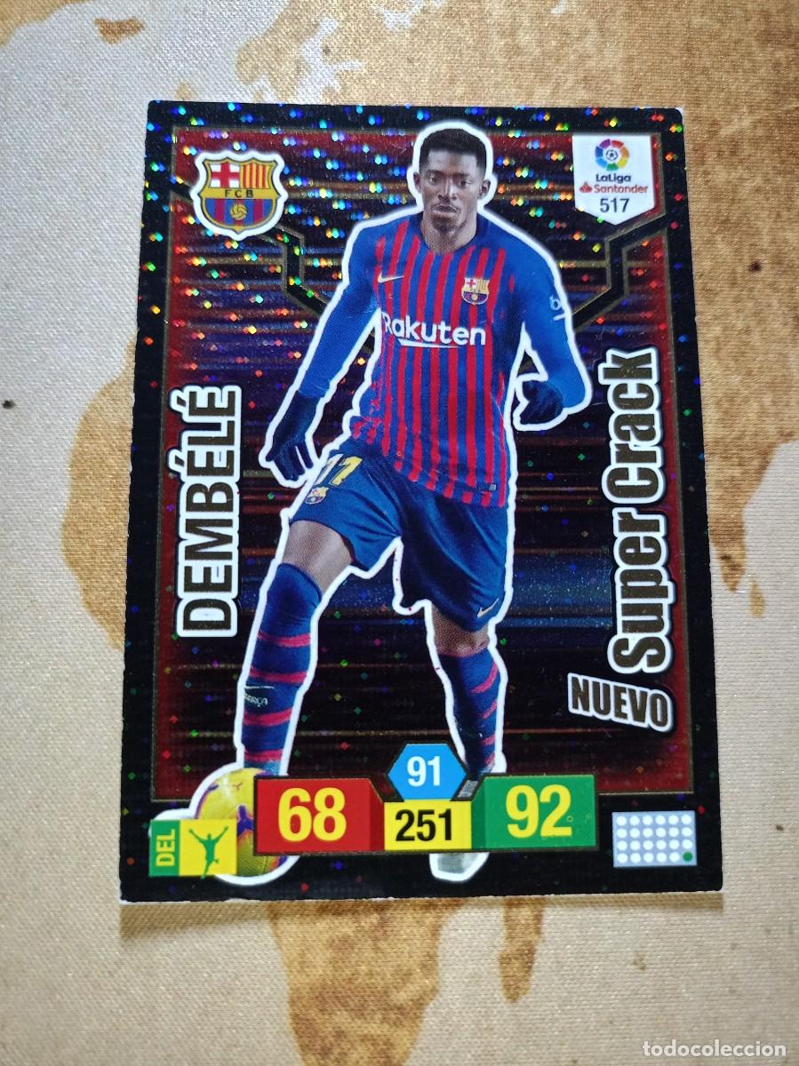 Figurine di Calcio: # S&uacute;per Crack 517 DEMBEL&Eacute; Adrenalyn 2018-19