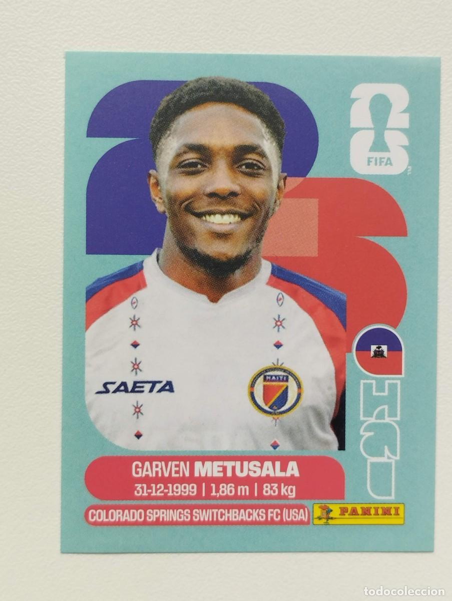 Figurine di Calcio: CROMO STICKER WORLD CUP 2026 MUNDIAL 26 PANINI HAITI DUCKENS HAI8 HAI 8 METUSALA