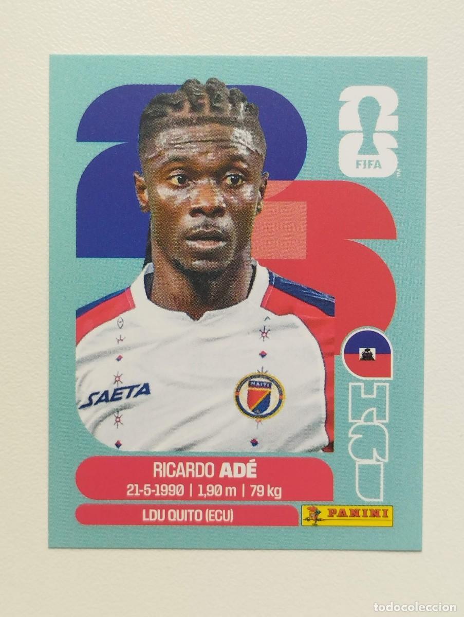 Figurine di Calcio: CROMO STICKER WORLD CUP 2026 MUNDIAL 26 PANINI HAITI DUCKENS HAI6 HAI 6 RICARDO ADE