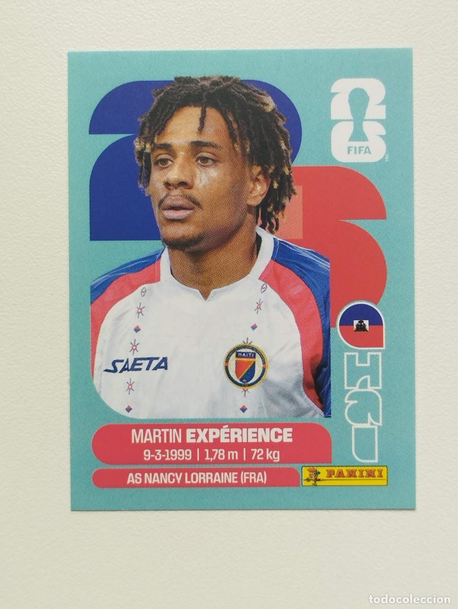 Figurine di Calcio: CROMO STICKER WORLD CUP 2026 MUNDIAL 26 PANINI HAITI DUCKENS HAI4 HAI 4 MARTIN EXPERIENCE