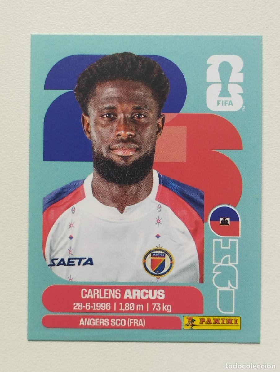 Cromos de F&uacute;tbol: CROMO STICKER WORLD CUP 2026 MUNDIAL 26 PANINI HAITI DUCKENS HAI3 HAI 3 CARLENS ARCUS