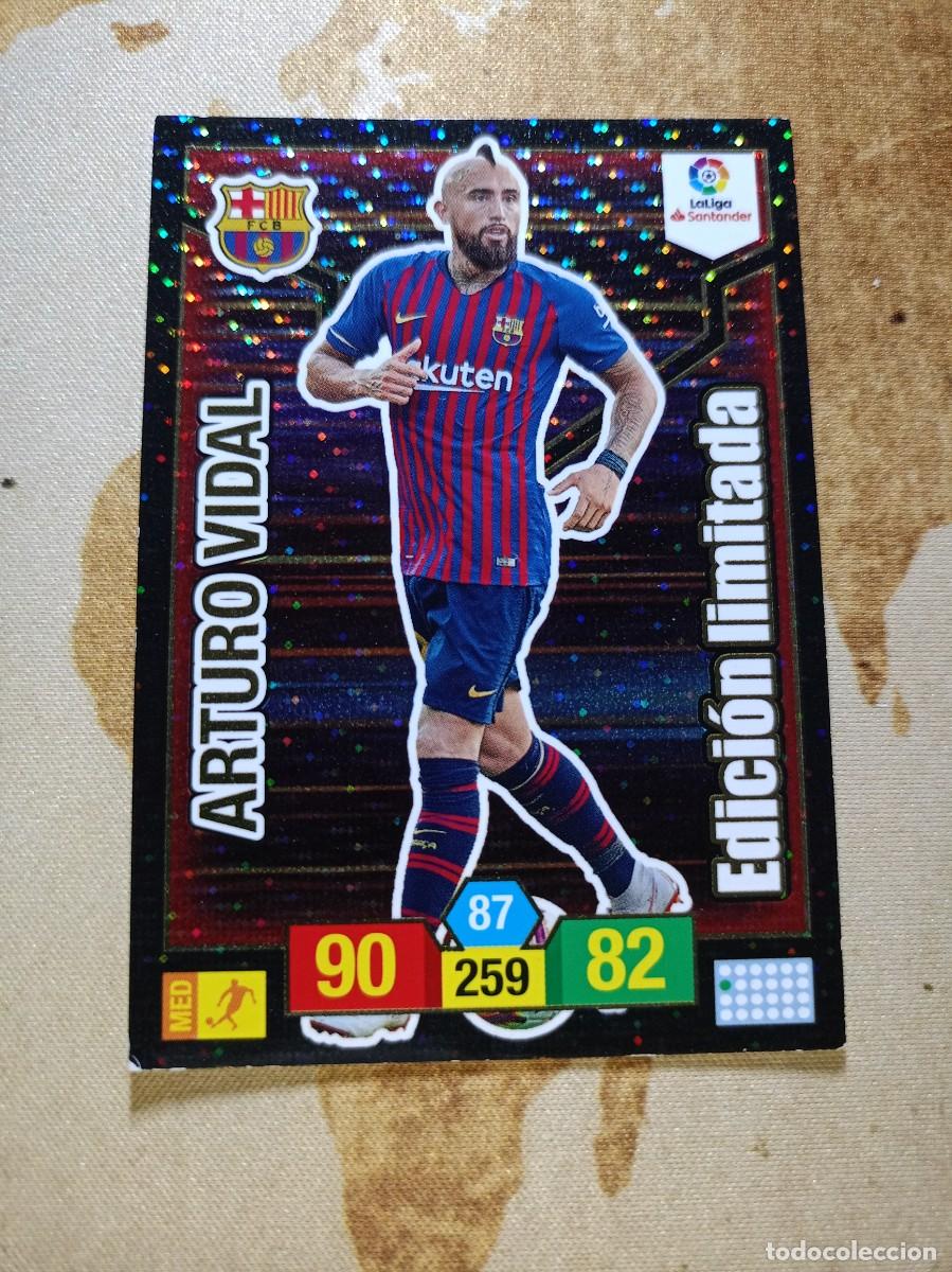 Football Stickers: # Edici&oacute;n limitada ARTURO VIDAL Adrenalyn 2018-19