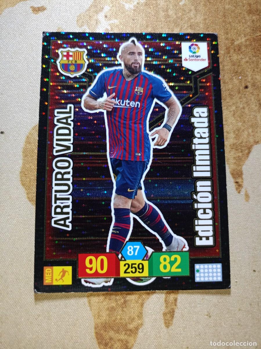 Football Stickers: # Edici&oacute;n limitada ARTURO VIDAL Adrenalyn 2018-19