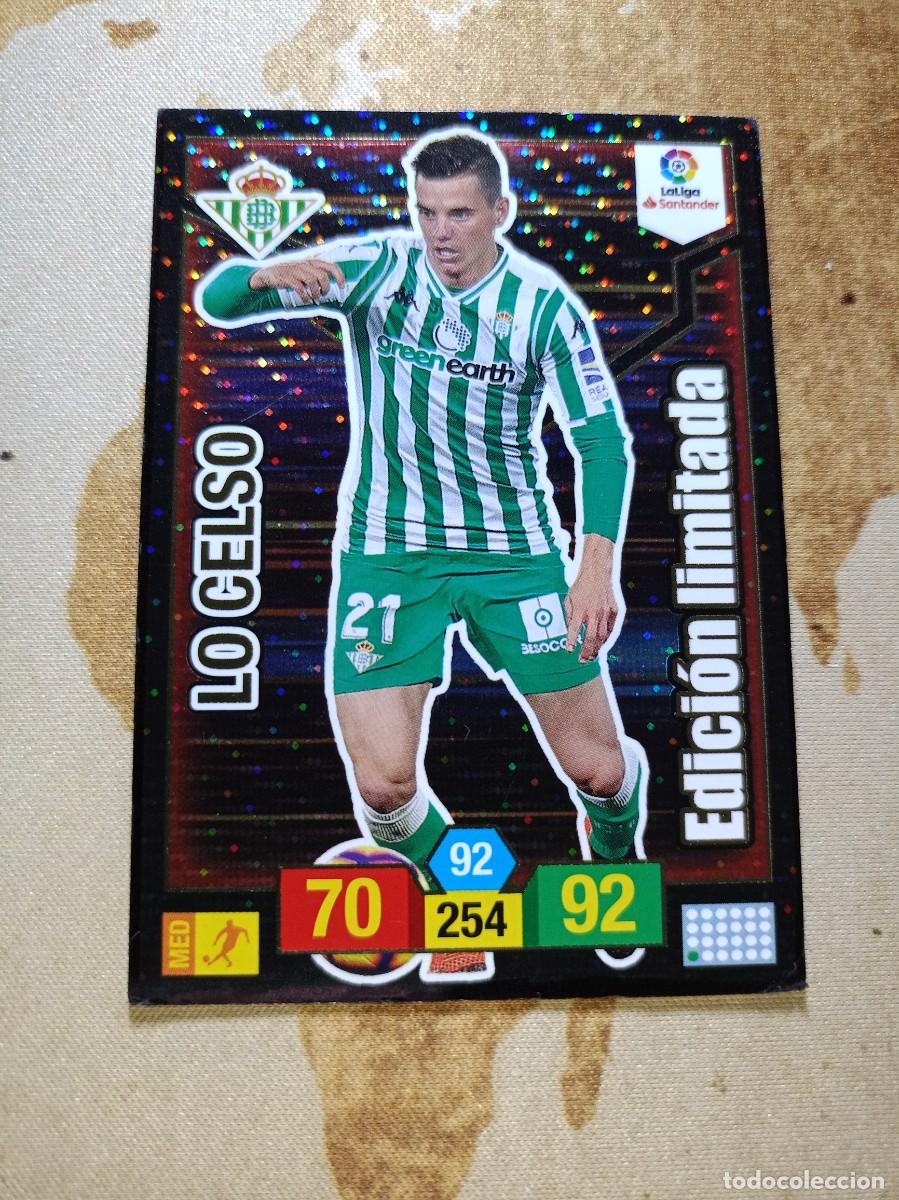 Football Stickers: # Edici&oacute;n limitada LO CELSO Adrenalyn 2018-19