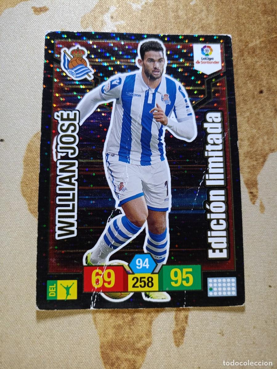 Cromos de F&uacute;tbol: # Edici&oacute;n limitada WILLIAN JOS&Eacute; Adrenalyn 2018-19