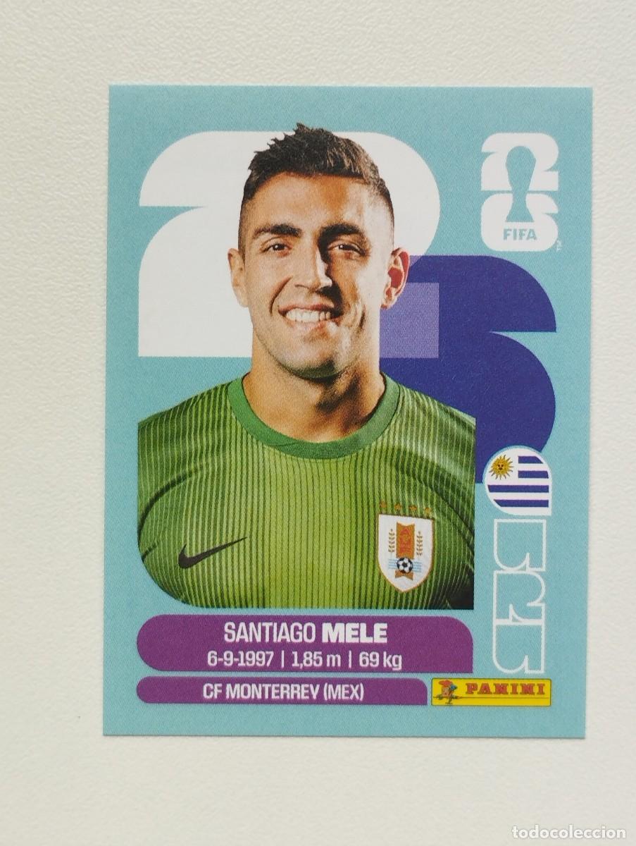 Cromos de F&uacute;tbol: CROMO STICKER WORLD CUP 2026 MUNDIAL 26 PANINI URUGUAY URU3 URU 3 SANTIAGO MELE