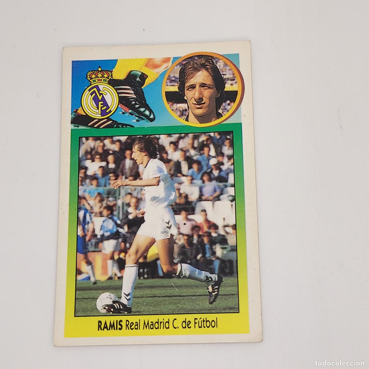 Football Stickers: CROMO RAMIS REAL MADRID 1993 1994 93 94 EDICIONES ESTE CARTON SIN PEGAR