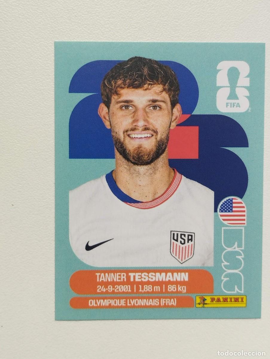 Cromos de F&uacute;tbol: CROMO STICKER WORLD CUP 2026 MUNDIAL 26 PANINI USA ESTADOS UNIDOS USA9 USA 9 TESSMANN