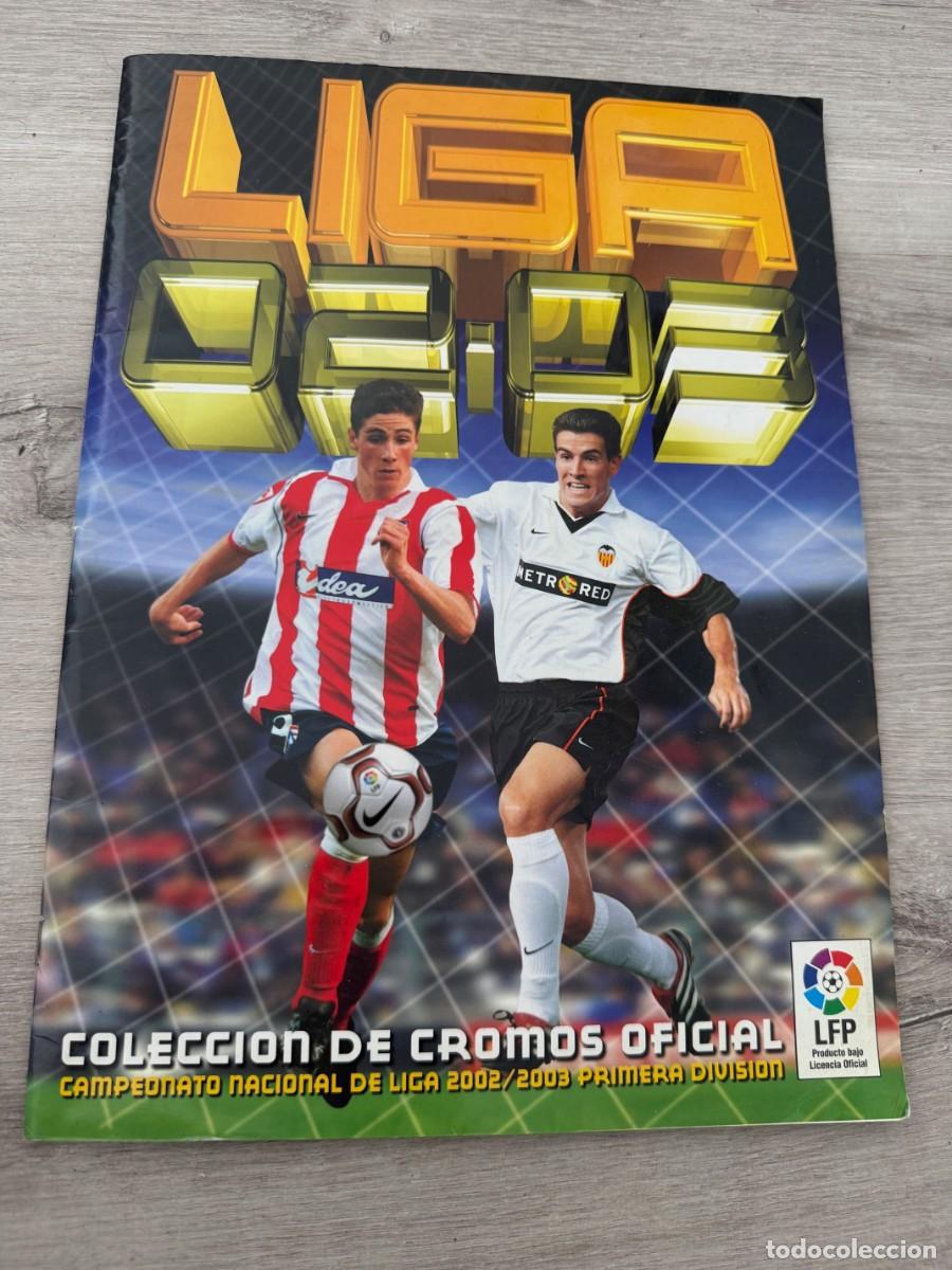 Cromos de F&uacute;tbol: &Aacute;lbum completo Panini Liga 02-03 2002 2003