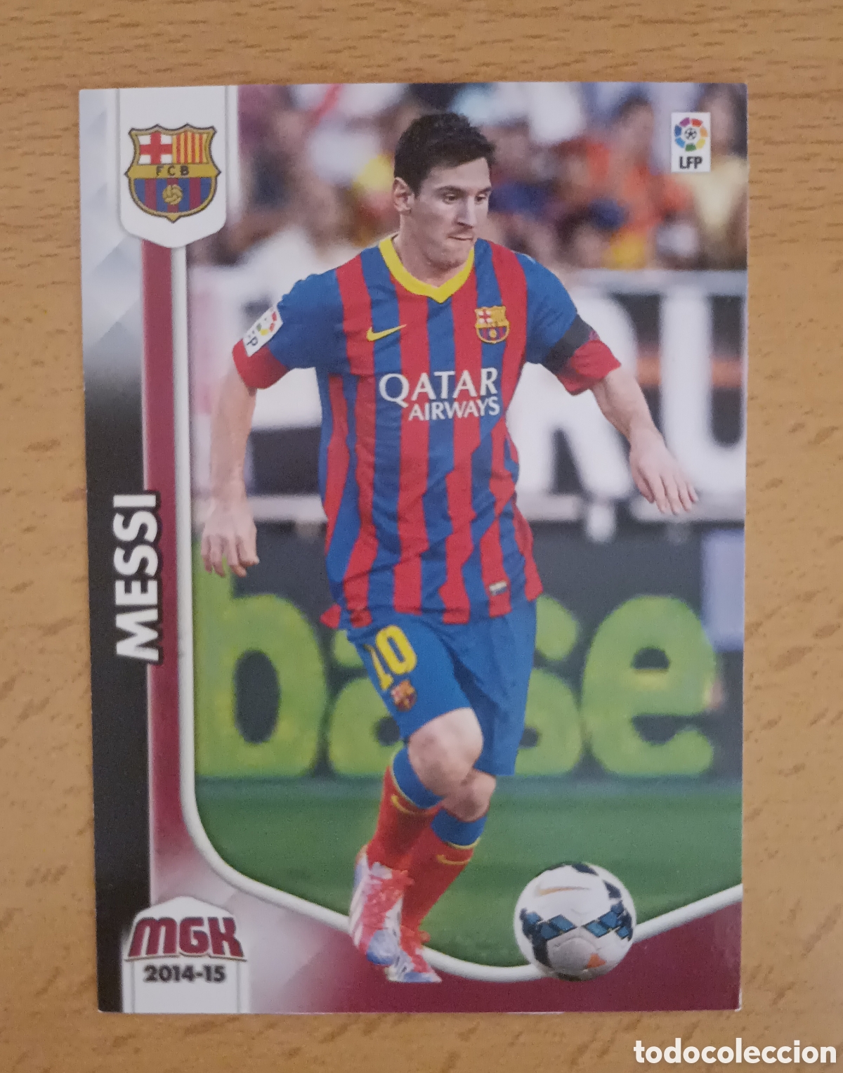 Cromos de F&uacute;tbol: Messi FC Barcelona Megacracks 14/15