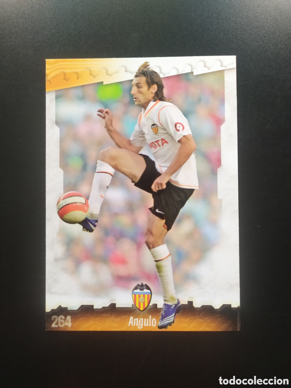 Cromos de F&uacute;tbol: Mundicromo fichas Liga 2008 2009 08 09 Angulo n&deg; 264 Valencia
