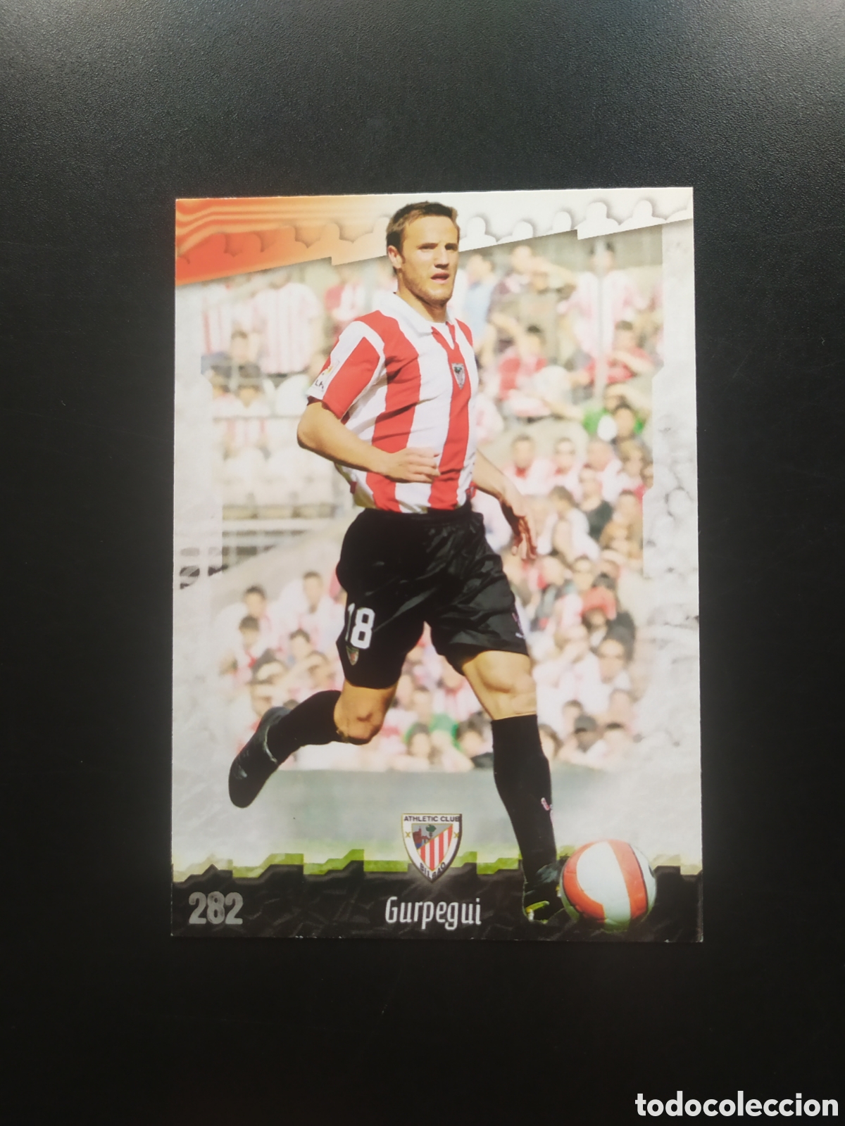 Cromos de F&uacute;tbol: Mundicromo fichas Liga 2008 2009 08 09 Gurpegui n&deg; 282 Athletic Bilbao