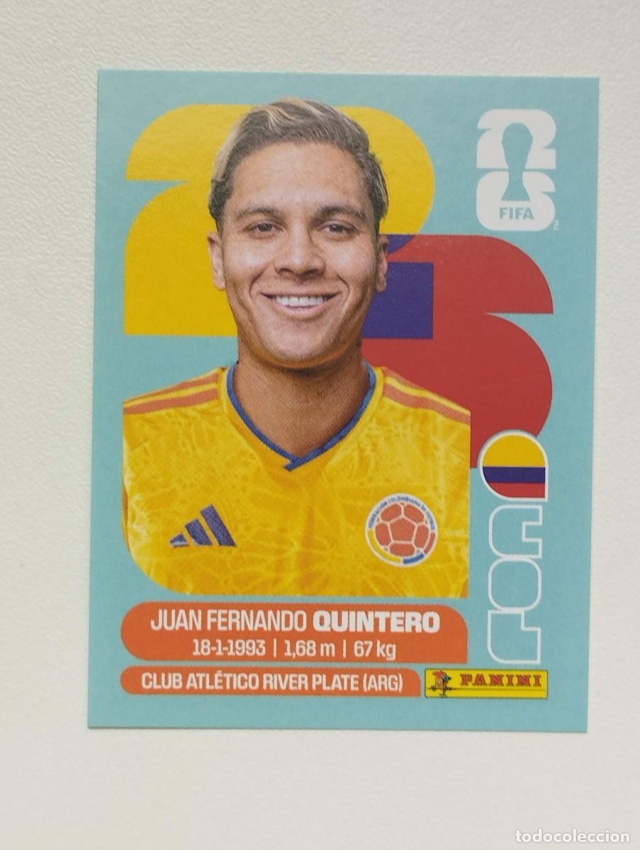 Cromos de F&uacute;tbol: CROMO STICKER WORLD CUP 2026 MUNDIAL 26 PANINI COLOMBIA COL15 COL 15 JUAN FERNANDO QUINTERO
