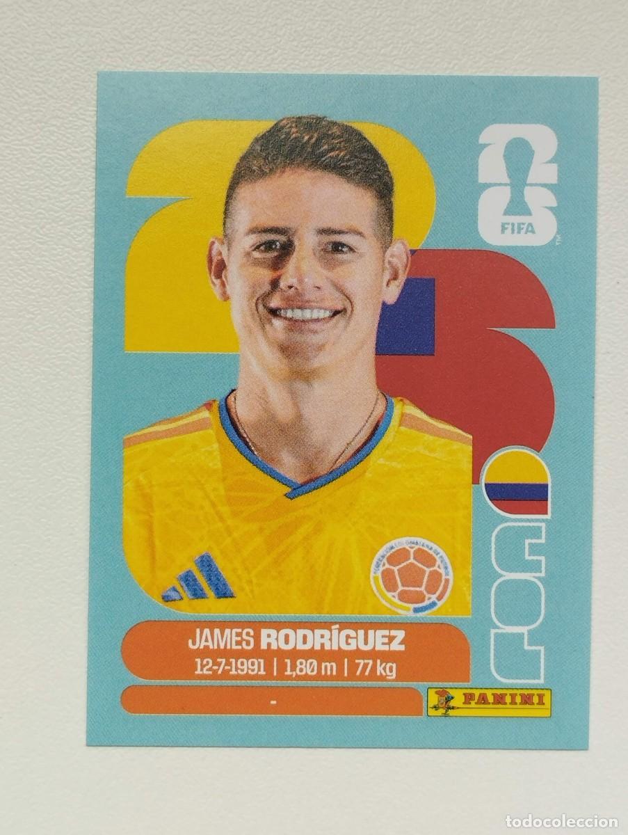 Cromos de F&uacute;tbol: CROMO STICKER WORLD CUP 2026 MUNDIAL 26 PANINI COLOMBIA COL14 COL 14 JAMES RODRIGUEZ