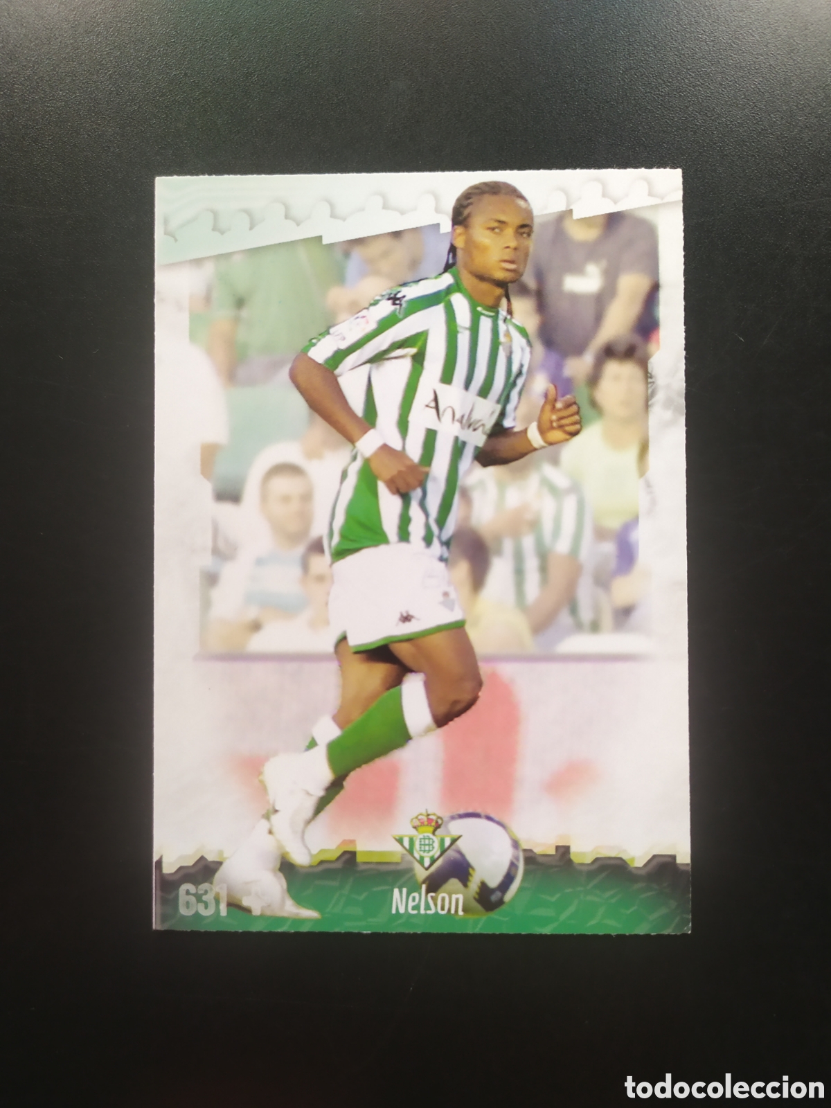 Cromos de F&uacute;tbol: Mundicromo fichas Liga 2008 2009 08 09 Nelson n&deg; 631 Real Betis