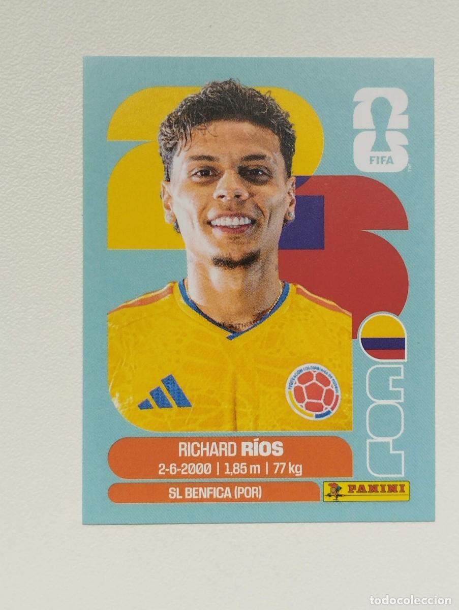 Cromos de F&uacute;tbol: CROMO STICKER WORLD CUP 2026 MUNDIAL 26 PANINI COLOMBIA COL12 COL 12 RICHARD RIOS