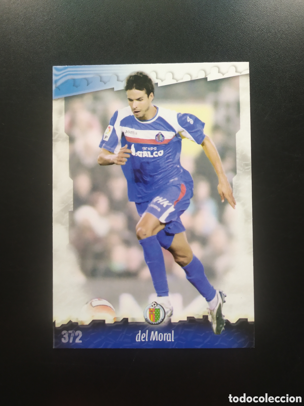 Cromos de F&uacute;tbol: Mundicromo fichas Liga 2008 2009 08 09 Del Moral n&deg; 372 Getafe