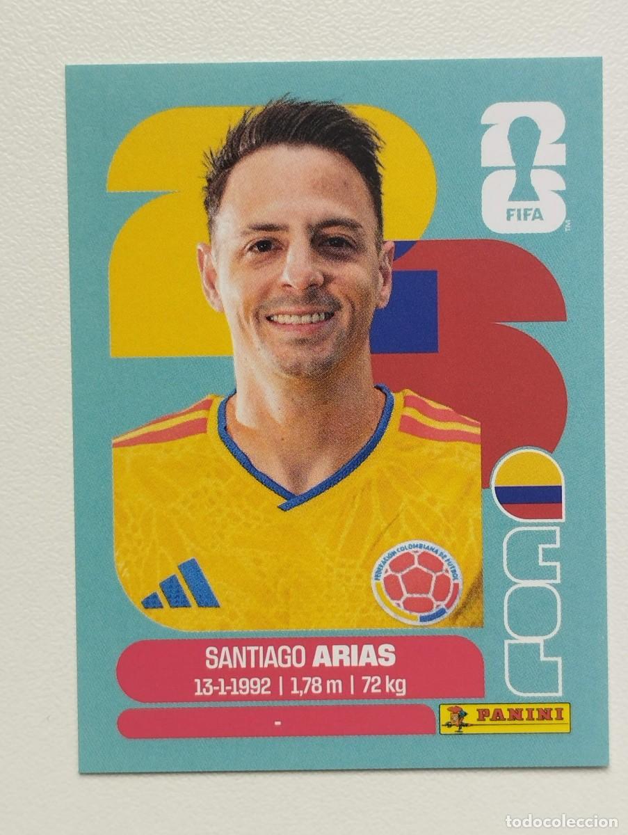 Cromos de F&uacute;tbol: CROMO STICKER WORLD CUP 2026 MUNDIAL 26 PANINI COLOMBIA COL9 COL 9 SANTIAGO ARIAS