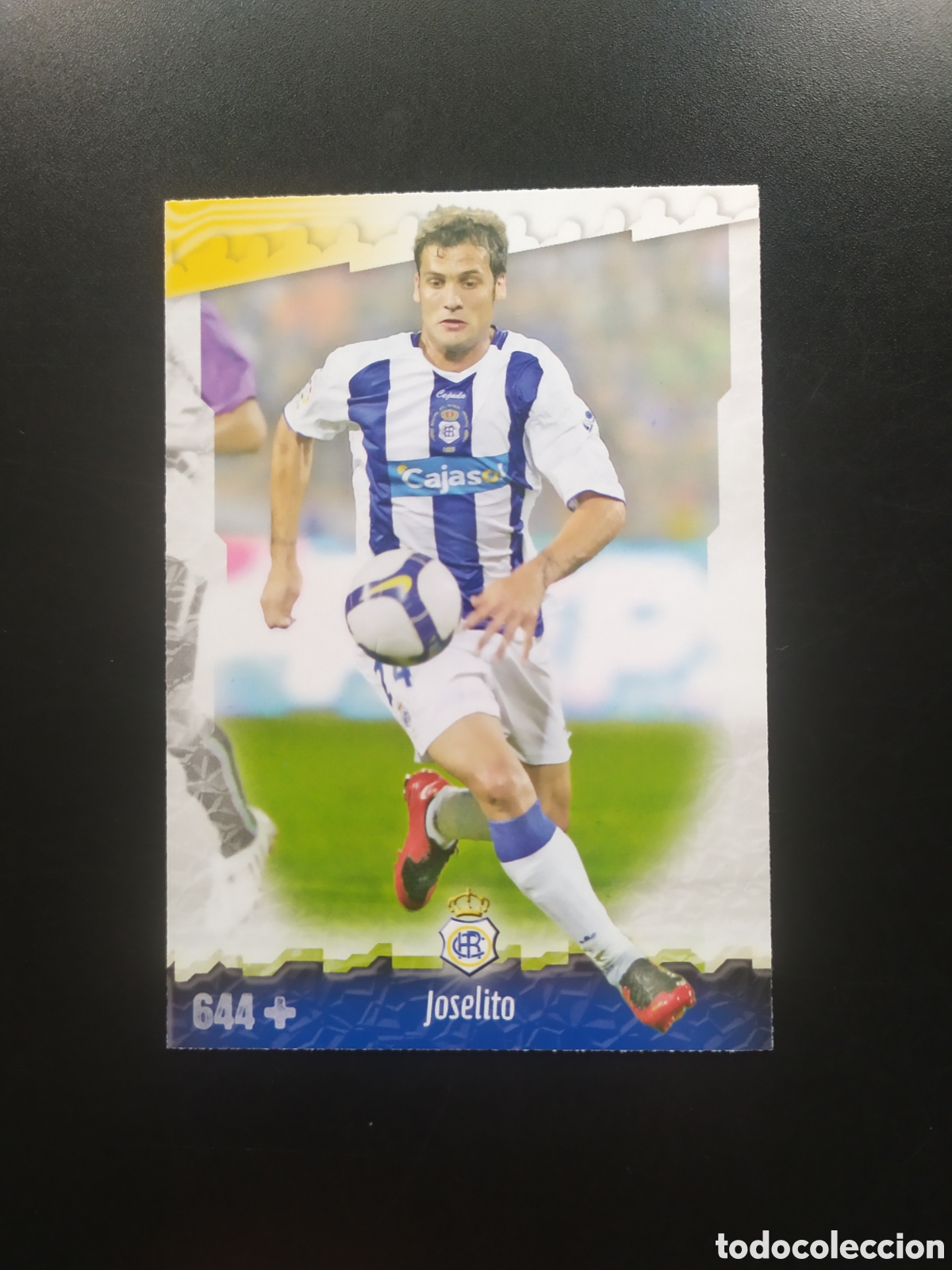 Cromos de F&uacute;tbol: Mundicromo fichas Liga 2008 2009 08 09 Joselito n&deg; 644 Recreativo Huelva