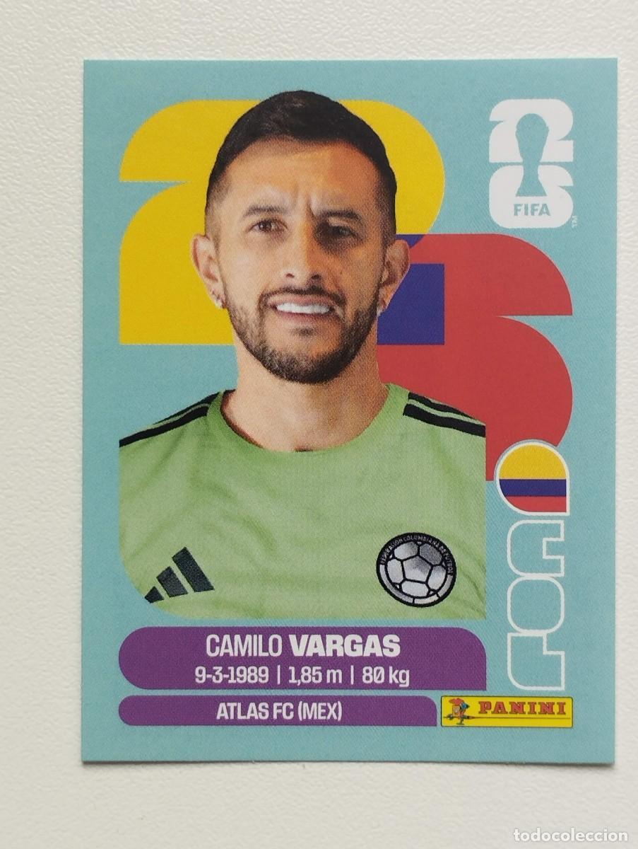 Cromos de F&uacute;tbol: CROMO STICKER WORLD CUP 2026 MUNDIAL 26 PANINI COLOMBIA COL2 COL 2 CAMILO VARGAS