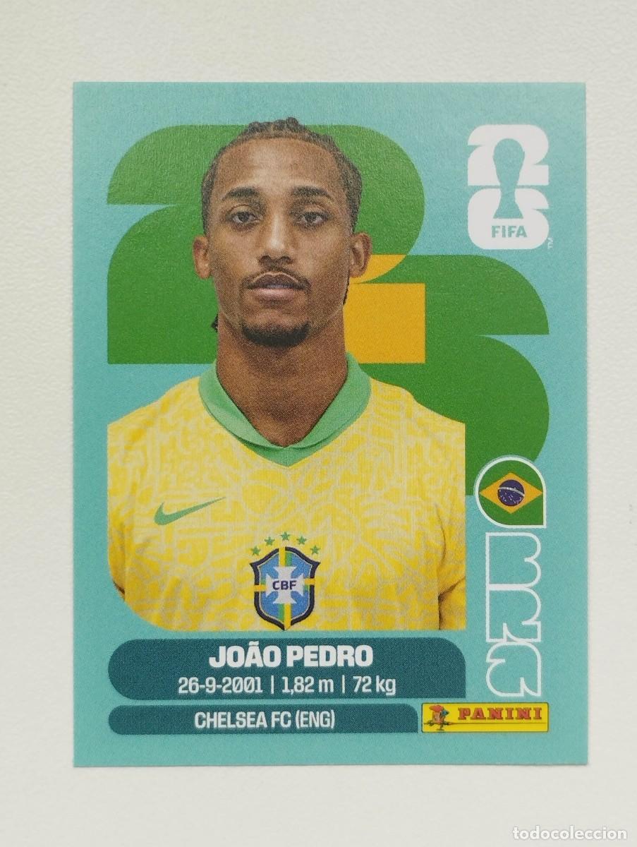Cromos de F&uacute;tbol: CROMO STICKER WORLD CUP 2026 MUNDIAL 26 PANINI BRASIL BRA16 BRA 16 JOAO PEDRO