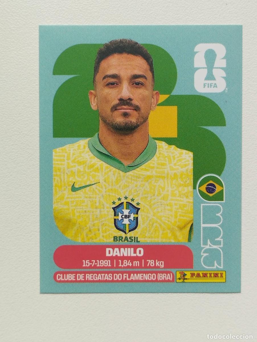 Cromos de F&uacute;tbol: CROMO STICKER WORLD CUP 2026 MUNDIAL 26 PANINI BRASIL BRA7 BRA 7 DANILO