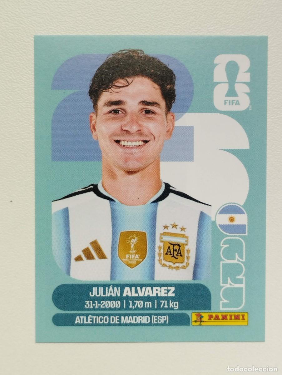 Cromos de F&uacute;tbol: CROMO STICKER WORLD CUP 2026 MUNDIAL 26 PANINI ARGENTINA ARG19 ARG 19 JULIAN ALVAREZ