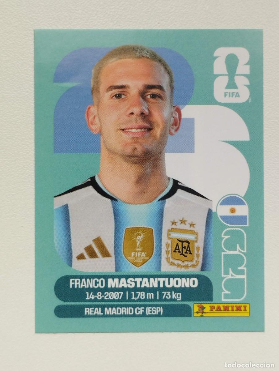 Cromos de F&uacute;tbol: CROMO STICKER WORLD CUP 2026 MUNDIAL 26 PANINI ARGENTINA ARG15 ARG 15 MASTANTUONO