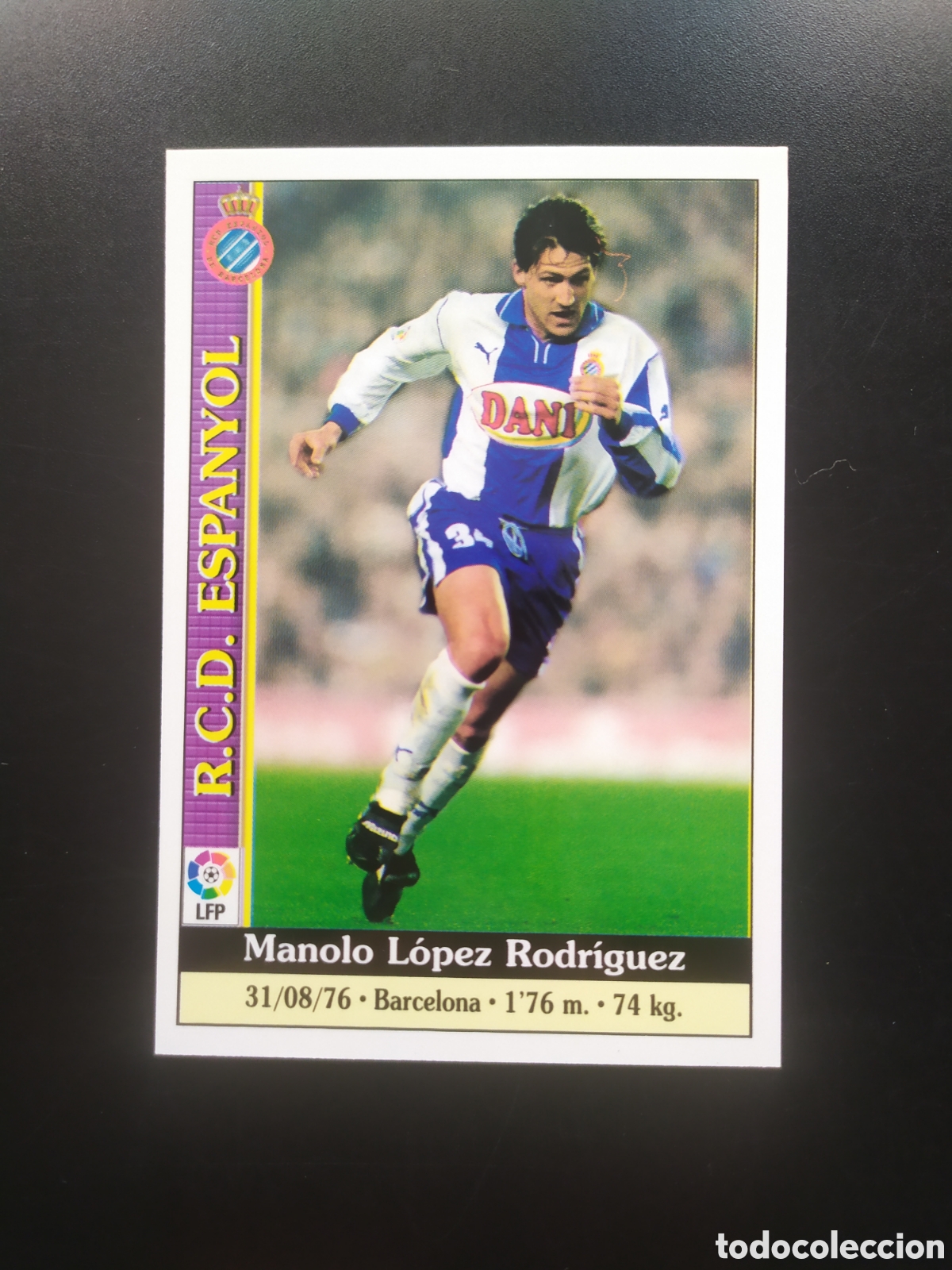 Cromos de F&uacute;tbol: Mundicromo fichas Liga 1999 2000 99 00 Manolo n&deg; 116 Espanyol