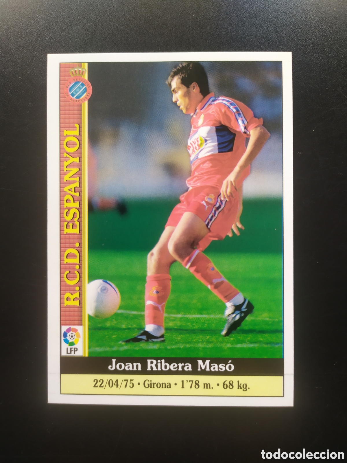 Fu&szlig;ball-Sticker: Mundicromo fichas Liga 1999 2000 99 00 Nan Ribera n&deg; 122 Espanyol