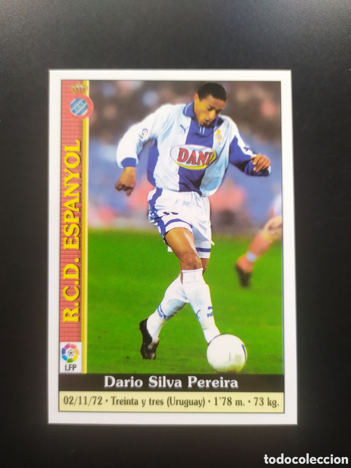 Cromos de F&uacute;tbol: Mundicromo fichas Liga 1999 2000 99 00 Dar&iacute;o Silva n&deg; 126 Espanyol