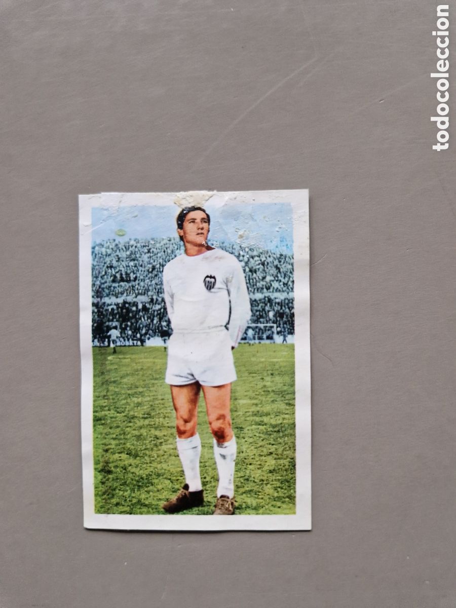 Cromos de F&uacute;tbol: CROMO IMPOSIBLE LIGA FHER DISGRA 68 69 1968 1969 JESUS MARTINEZ VALENCIA
