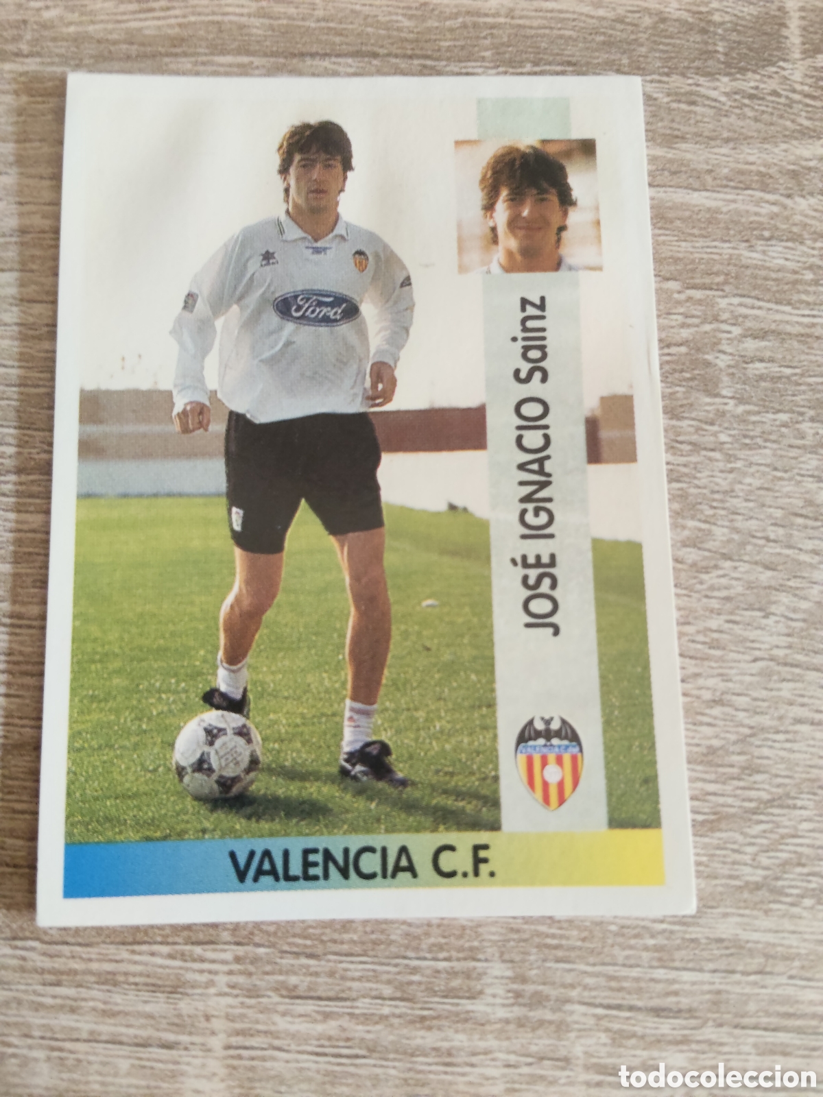 Cromos de F&uacute;tbol: Panini liga 1996 1997 96 97 25 Jos&eacute; Ignacio Valencia